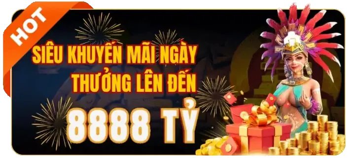 Biểu tượng ưu đãi và khuyến mãi hấp dẫn của tải tr8888